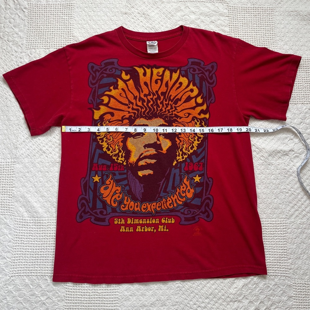 Vintage Jimi Hendrix Graphic T-Shirt - Picture 5 of 7